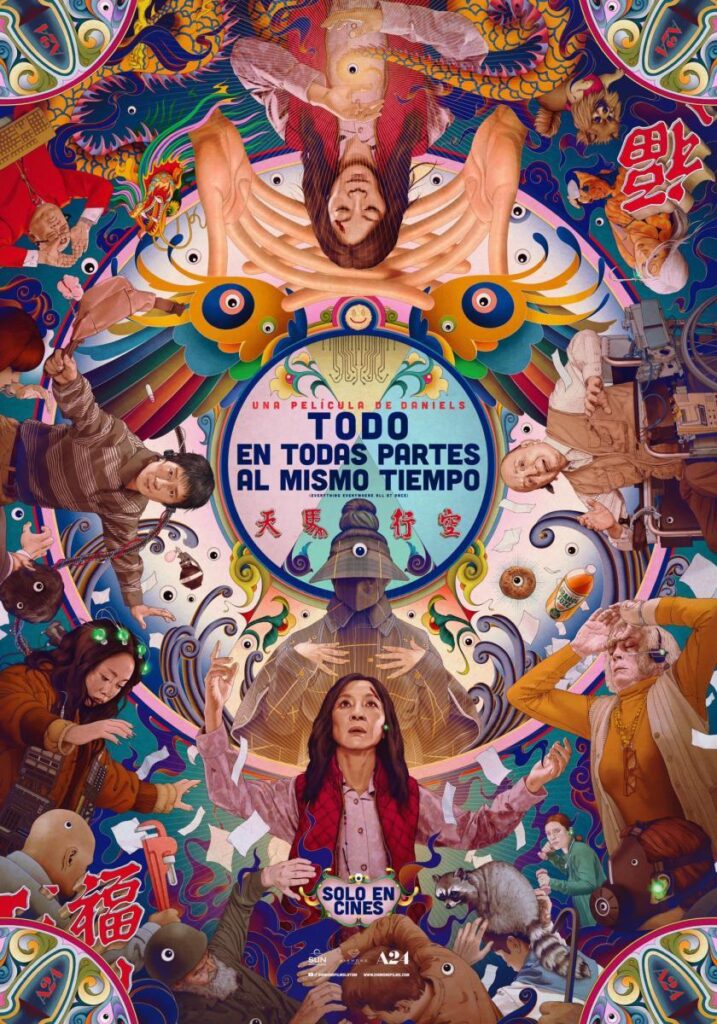 Poster Oficial “Todo En Todas Partes Al Mismo Tiempo” (Everything Everywhere All at Once, 2022)