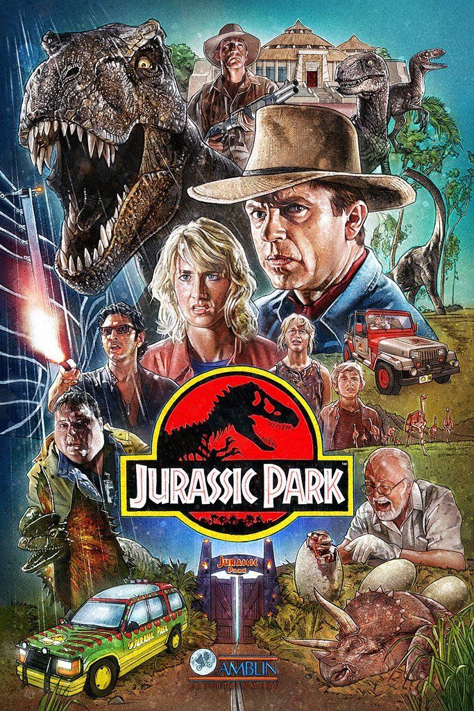 "Jurassic Park" (Parque Jurásico, 1993)