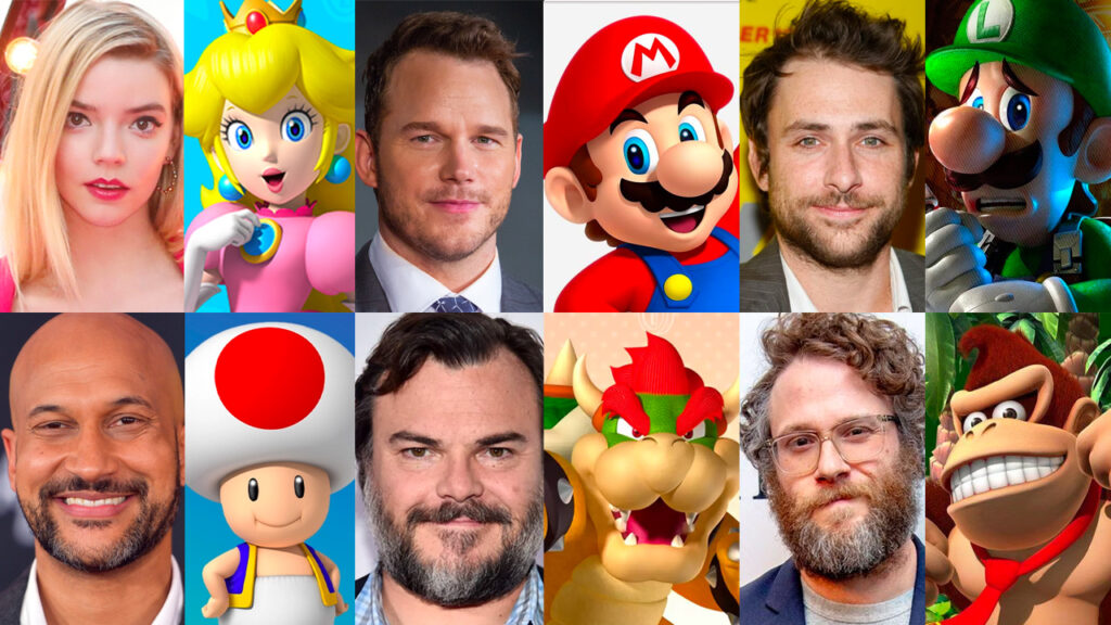 “Super Mario Bros.: La Película” (The Super Mario Bros. Movie CAST REPARTO actores actrices 