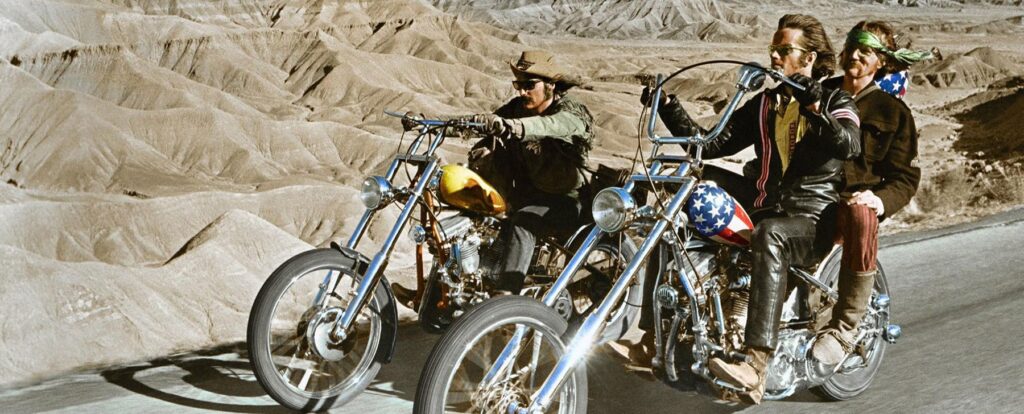 “Easy Rider” (1969) Peter Fonda y Dennis Hopper