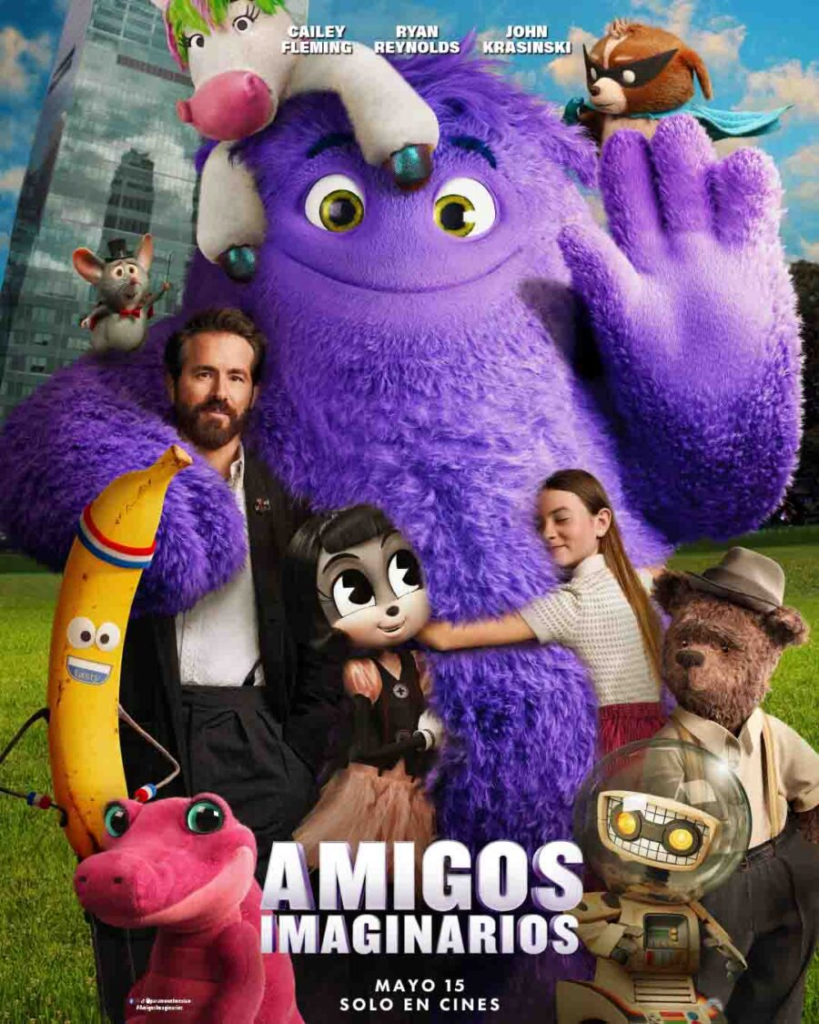 Poster de la película Amigos Imaginarios